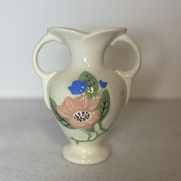 hull Other - Vintage Hull Art USA Magnolia Double Handle Vase